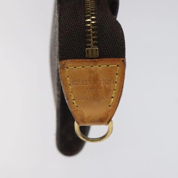 LOUIS VUITTON Monogram Bucket PM Accessory Pouch LV Auth th5816 - Picture 10 of 16